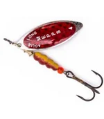 Przynęty - Błystka Mepps Aglia LONG REDBO SREBRNA NR 4 - miniaturka - grafika 1