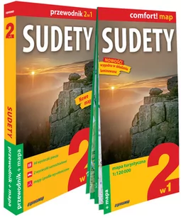 Sudety. Przewodnik i mapa - Przewodniki - miniaturka - grafika 1