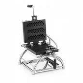 Inne urządzenia gastronomiczne - Gofrownica - obrotowa - gofry-lizaki - 2 x 1000 W - Royal Catering RCWM-02-E - miniaturka - grafika 1