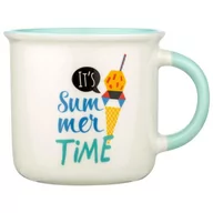 Kubki - Nava Kubek Porcelanowy Z Dekorem Summer Time 380 Ml - miniaturka - grafika 1