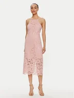 Sukienki - YAS Sukienka koktajlowa Milda 26032368 Różowy Regular Fit - miniaturka - grafika 1