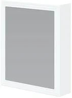 Szafki łazienkowe - Szafka łazienkowa TORETO 1D 60cm biały mat z lustrem HALMAR - miniaturka - grafika 1