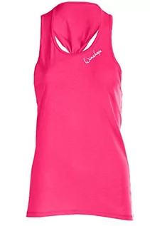 Koszule damskie - WINSHAPE WINSHAPE Damski ultralekki modal tank top Mct001 styl tańca, fitness rekreacja sport joga trening tank top/koszula Cami, damska koszula Cami, MCT001, głęboki różowy, L MCT001 - grafika 1