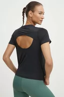 Koszulki sportowe damskie - Reebok t-shirt treningowy Chill Athletic kolor czarny 100075357 - miniaturka - grafika 1
