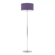 Lampy stojące - Lampa podłogowa LYSNE Werona, 60 W, E27, jasnofioletowa/chrom, 156x40 cm - miniaturka - grafika 1