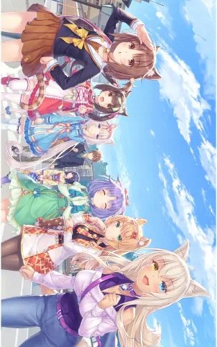 Plakat Anime Manga Nekopara np_024 A2 (custom)