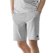 Spodnie sportowe męskie - Spodenki 4F WSS24TSHOM28427M - szare - miniaturka - grafika 1