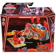 Figurki dla dzieci - Zestaw Bakugan Training Set + Figurka Titanium Dragonoid Dragon Clan Czerwony - miniaturka - grafika 1