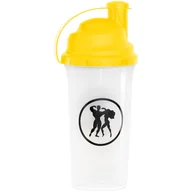 Shakery i bidony sportowe - HERKULES Mix Master Shaker 700ml Transparent Yellow - miniaturka - grafika 1