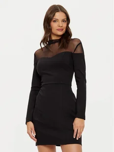 Morgan Sukienka koktajlowa 242-RAVAL.F Czarny Slim Fit - Sukienki - miniaturka - grafika 1