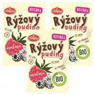 Budyń - Amylon Budyń ryżowy malinowy bezglutenowy Zestaw 3 x 40 g Bio - miniaturka - grafika 1