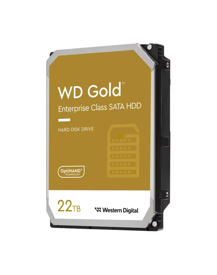 western digital WD Gold Enterprise Class 22TB SATA 6Gb/s HDD 3.5inch internal 7200Rpm 512MB Cache 24x7 Bulk