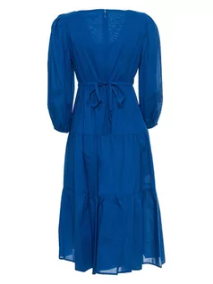 Sukienki - Calvin Klein Sukienka w kolorze niebieskim - grafika 1