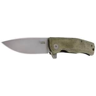 Nóż składany LionSteel Myto, Green Canvas Micarta, Satin M390 by Michele Pensato (MT01 CVG) - Noże - miniaturka - grafika 2