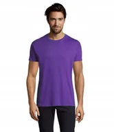 Koszulki męskie - T-shirt Koszulka Męska WYSOKA JAKOŚĆ Sol's IMPERIAL 11500 Dark Purple XXL - miniaturka - grafika 1
