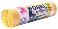 Worki na śmieci - Worki do segregacji Plastik 60L 10 szt., mocne - miniaturka - grafika 1