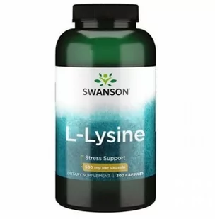 Lysine 500 mg (300 kaps.) - Aminokwasy - miniaturka - grafika 1
