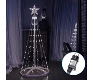 Ozdoby bożonarodzeniowe - Aigostar - LED Bożonarodzeniowa dekoracja zewnętrzna LED/3,6W/230V 150 cm IP44 zimna biel - miniaturka - grafika 1