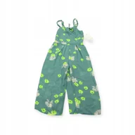 Kombinezony dla dzieci - Kombinezon dziewczęcy czarny na ramiączkach w kaktusy r. 3lata (98-110) - miniaturka - grafika 1