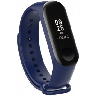 TECH-PROTECT TECH-PROTECT Pasek TECH-PROTECT Smooth do Xiaomi Mi Band 3/4 Granatowy - Akcesoria do zegarków - miniaturka - grafika 1