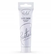 Dodatki do ciast w proszku - BARWNIK W ŻELU - (zawiera E171) White Snow - Śnieżna Biel Biały 50g Fractal - miniaturka - grafika 1