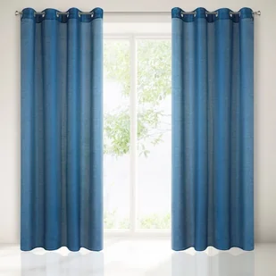 Eurofirany Firana Rebecca niebieska 140 cm x 250 cm - Firany - miniaturka - grafika 1
