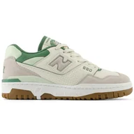Sneakersy damskie - New Balance Buty Sneakersy Kremowe 550 BBW550HK - miniaturka - grafika 1
