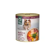 Mokra karma dla psów - Pure Nature Dog Huhn Lachs - kurczak i łosoś z dynią dla dorosłych psów 800 g - miniaturka - grafika 1