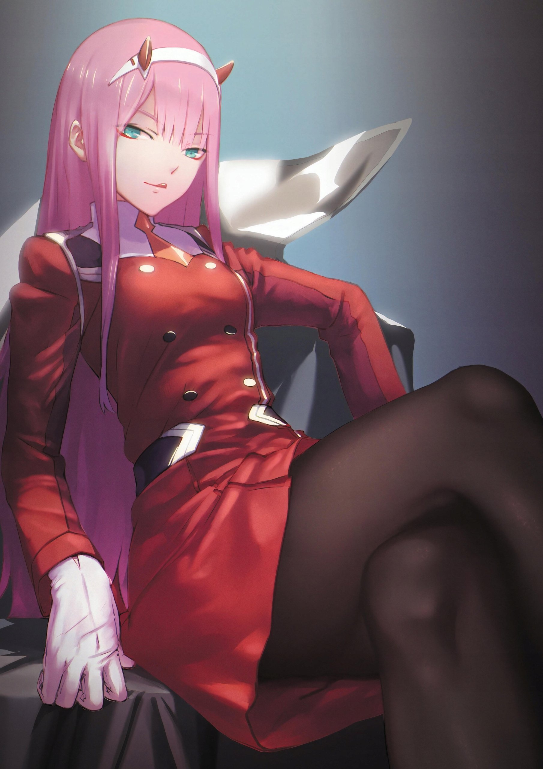Plakat A1 anime manga Darling in The Franxx