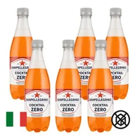 Napoje gazowane - Napój gazowany Zero Cocktail 750 ml x 6 - San Pellegrino - miniaturka - grafika 1