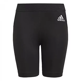 adidas Tech-fit krótkie rajstopy 128 cm, czarne - Rajstopy - miniaturka - grafika 1