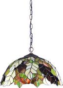 Lampy sufitowe - Kaja Żyrandol witrażowy K-P161420 z serii Tiffany - miniaturka - grafika 1