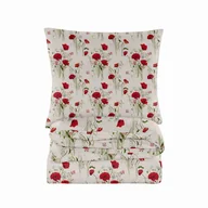 Pościel - Pościel Bawełniana 160X200 Kwiaty 2 - miniaturka - grafika 1