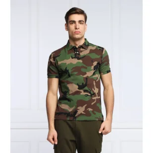 POLO RALPH LAUREN Polo | Custom slim fit | pique - Koszule męskie - miniaturka - grafika 1