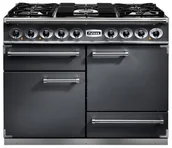 Kuchenki gazowo-elektryczne - Kuchnia gazowo-elektryczna FALCON Deluxe 110 Szary szczotkowany nikiel - miniaturka - grafika 1