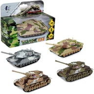 Samochody i pojazdy dla dzieci - Czołg metalowy napęd pull back Mix Trifox - model lub pojazd - miniaturka - grafika 1