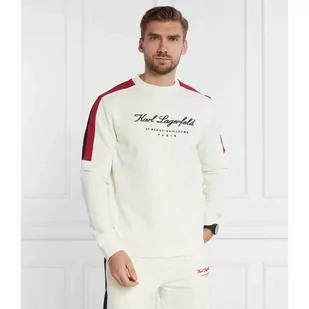 Karl Lagerfeld Bluza CREWNECK | Regular Fit - Bluzy męskie - miniaturka - grafika 1