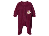 Pajacyki dla niemowląt - Lupilu Pajacyk niemowlęcy z biobawełną Bordowy 74/80 - miniaturka - grafika 1