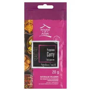 House of Asia Przyprawa Curry Łagodne 20g - House of Asia - Kuchnie świata - miniaturka - grafika 1