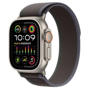 Pasek do Apple Watch (44/45/49 mm) S/M Czarno-niebieski - Akcesoria do smartwatchy - miniaturka - grafika 1