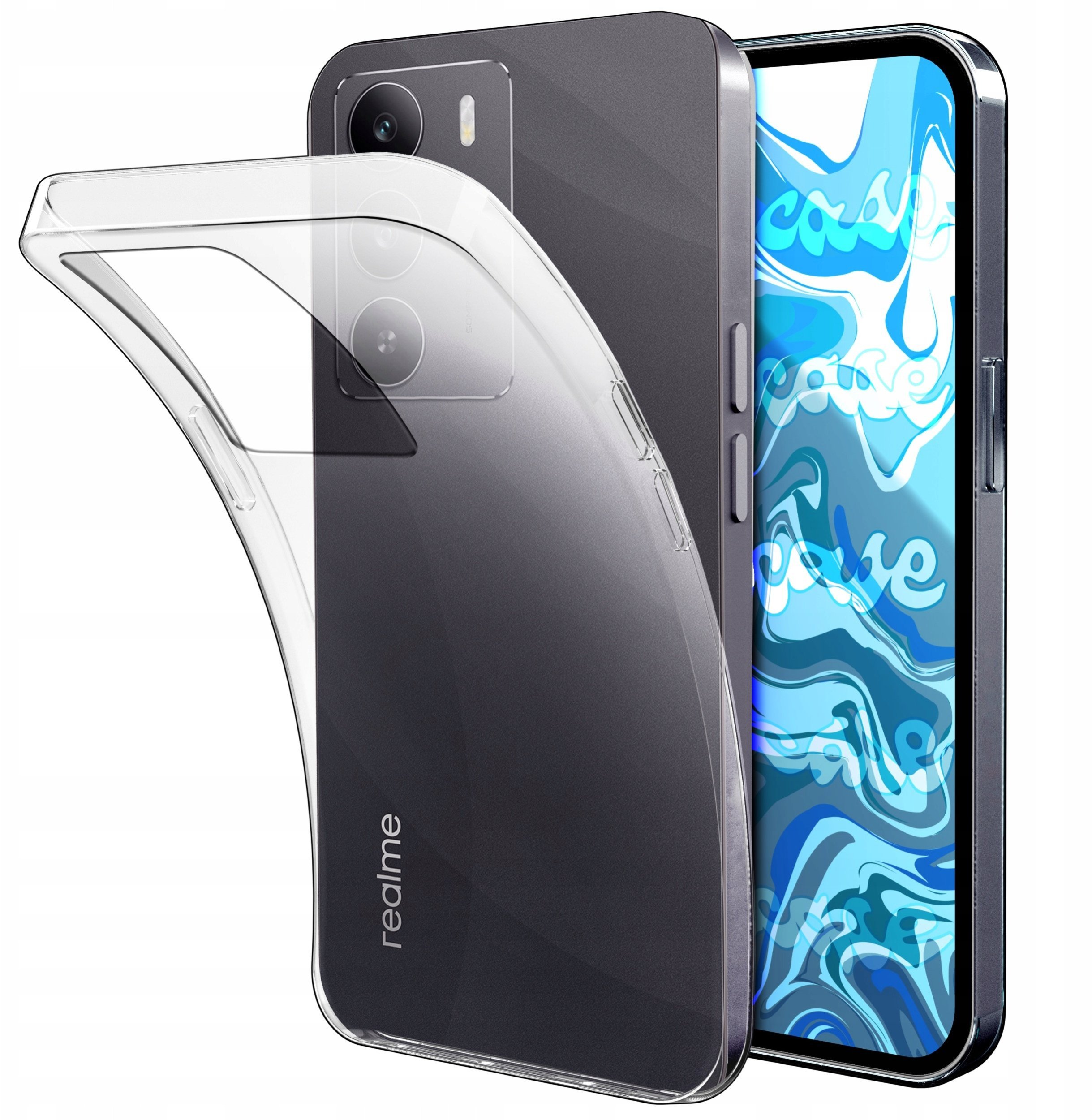 Etui Do Realme C75 Przezroczyste, Silikonowe, Obudowa