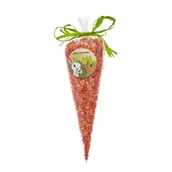 Karma dla gryzoni - FACTORY HERBS Kostki z marchewki - przysmak dla gryzoni i królika - 100g - miniaturka - grafika 1