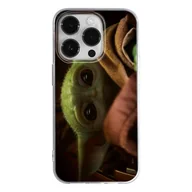 Etui i futerały do telefonów - ERT GROUP etui na telefon Apple Iphone 14 PRO, case oryginalny i oficjalnie licencjonowany przez Star Wars, wzór Baby Yoda 002, optymalnie dopasowane, plecki z TPU - miniaturka - grafika 1