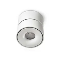 Lampy sufitowe - Ruchoma tuba sufitowa ściemnialna okrągła biała 10.5W 3000K - miniaturka - grafika 1