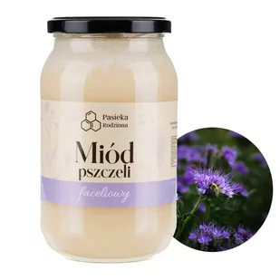 Miód faceliowy 1150g - Miód - miniaturka - grafika 1