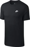 Koszulki męskie - Nike Koszulka męska Sportswear czarna r. M AR4997 013 - miniaturka - grafika 1