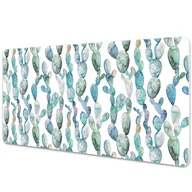 Podkładki na biurko - Mata na biurko Namalowane kaktusy 90x45 cm - miniaturka - grafika 1