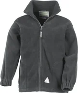 Kurtki i płaszcze dla dziewczynek - Kurtka dziecięca RT36J Junior Active Fleece Jacket Kids , Kolor:Oxford Grey, Rozmiary:XS (4-6) - miniaturka - grafika 1
