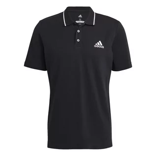 Koszulki sportowe męskie - Adidas AEROREADY Essentials Piqué Small Logo Polo Shirt > GK9027 - grafika 1