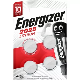 Energizer Ogniwo guzikowe CR 2025 Lit CR2025 163 mAh 3 V 4 szt - Baterie i akcesoria - miniaturka - grafika 3